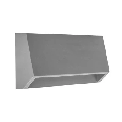 LED φωτιστικό τοίχου γκρι ορθογώνιο πλαστικό SLIM PRO 3W IP65 3CCT με επιλογή χρώματος 2700K-6500K