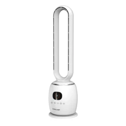 Ανεμιστήρας πύργος χωρίς φτερωτές λευκός 30W DC με κοντρόλ (300-24553)