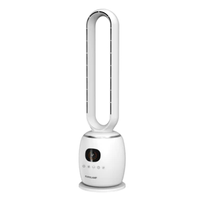 Ανεμιστήρας πύργος χωρίς φτερωτές λευκός 30W DC με κοντρόλ (300-24553)