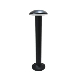 Κολωνάκι δαπέδου πλαστικό Arte Illumina LED 12W 600Lm 3CCT 180x180x330mm IP65 μαύρο 