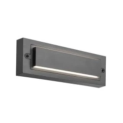 Led φωτιστικό τοίχου 6W σε γκρι χρώμα "SENARIO" 3CCT με επιλογή χρώματος 2700K-6500Κ IP65 