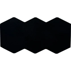 Απλίκα τοίχου αλουμινίου up-down 6W 450Lm 3000K 155x80x35mm IP54 μαύρη Arte Illumina