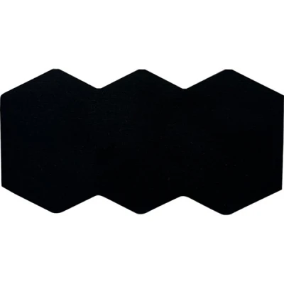 Απλίκα τοίχου αλουμινίου up-down 6W 450Lm 3000K 155x80x35mm IP54 μαύρη Arte Illumina