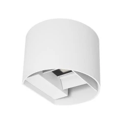 Φωτιστικό τοίχου Arte Illumina LED 10W με δυνατότητα επιλογής απ΄όχρωσης φωτός 3CCT 135x120x100mm λευκό 