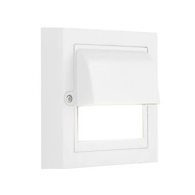 LED επίτοιχο φωτιστικό 6W "SENARIO" 3CCT με επιλογή χρώματος 2700K-6500K IP65 σε λευκό χρώμα