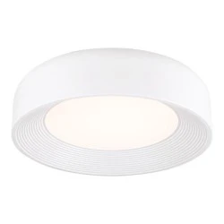 Πλαφονιέρα μεταλλική λευκή LED 30W θερμό χρώμα φωτός 3000K 2262Lm 400x400x100mm ARTE ILLUMINA UPON
