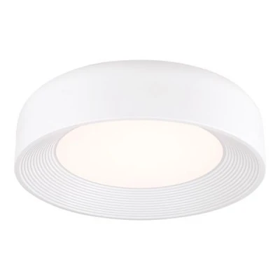 Πλαφονιέρα μεταλλική λευκή LED 30W θερμό χρώμα φωτός 3000K 2262Lm 400x400x100mm ARTE ILLUMINA UPON