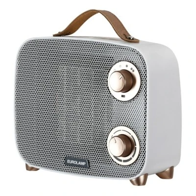Κεραμικό Αερόθερμο Vintage 1500W 220-240V Λευκό με 3 Λειτουργίες (Fan / 750W / 1500W) & Θερμοστάτη