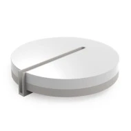 Πλαφονιέρα στρόγγυλη LED 26W με ενδιάμεσο 4000K 2340lm Φ30cm σε λευκό χρώμα IP54 για εξωτερικό χώρο
