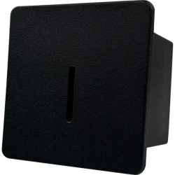 Φωτιστικό χωνευτό Arte Illumina LED 3W DC24V 17Lm 3000K 85x85x46mm IP54 μαύρο 