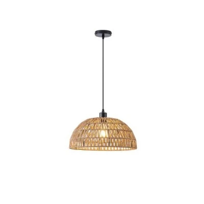 Φωτιστικό κρεμαστό ραττάν με ντουί 1xE27 max 15W 390x1270mm καφέ χρώμα ARTE ILLUMINA VENTO Φωτιστικό κρεμαστό ραττάν με ντουί 1xE27 max 15W 390x1270mm καφέ χρώμα ARTE ILLUMINA VENTO