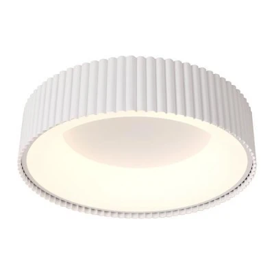Πλαφονιέρα μεταλλική LED 30W θερμό χρώμα φωτός 3000K 2262Lm Φ460mm λευκό χρώμα ARTE ILLUMINA HALLO