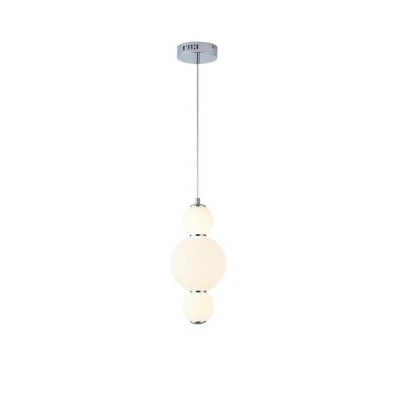 Φωτιστικό κρεμαστό Blossom LED 12,6W θερμό χρώμα φωτός 3000Κ 1440Lm Φ175x1940mm λευκό ARTE ILLUMINA 