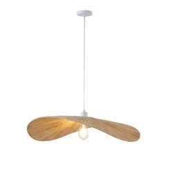 Φωτιστικό κρεμαστό φυσικό χρώμα BAMBOO 1xE27 max 40W 700x700x150mm ARTE ILLUMINA OASIS