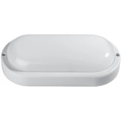 Απλίκα τοίχου LED πλαστική οβάλ 15W 1350Lm 3CCT 200x96x46mm λευκή Arte Illumina