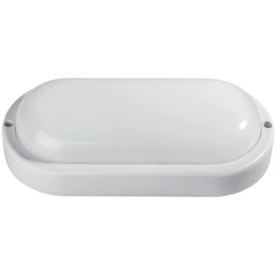 Απλίκα τοίχου LED πλαστική οβάλ 15W 1350Lm 3CCT 200x96x46mm λευκή Arte Illumina
