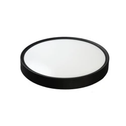 Φωτιστικό πλαφονιέρα LED 50W με διάσταση Φ590xH70MM 3CCT 3500lm σε μαύρο χρώμα  IP20