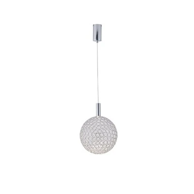 Φωτιστικό κρεμαστό οβαλ μεταλλικό LED 6,3W 3000K 648Lm Φ20x1588mm ασημί ARTE ILLUMINA PERFORATO Φωτιστικό κρεμαστό οβαλ μεταλλικό LED 6,3W 3000K 648Lm Φ20x1588mm ασημί ARTE ILLUMINA PERFORATO