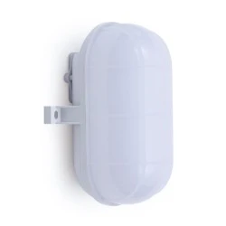 Καραβοχελώνα LED οβάλ 15W 4000K ενδιάμεσο φως λευκή με πλαστικό κάλυμμα ARTE ILLUMINA 222X95X104mm
