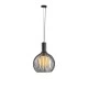 Φωτιστικό Κρεμαστό Μέταλλο Arte Illumina Airy Μονόφωτο 1xE27 Max 15W Φ340x1520mm Μαύρο-Λευκό
