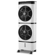 Air cooler διπλό λευκό-μαύρο 7L 125W κάλυψη Χώρου 15-20m2 με τηλεχειριστήριο Air cooler διπλό λευκό-μαύρο 7L 125W κάλυψη Χώρου 15-20m2 με τηλεχειριστήριο