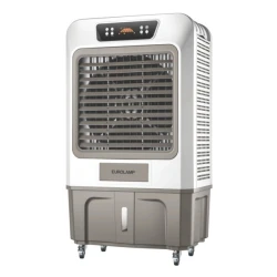 Επαγγελματικό air cooler 120L 480W καφέ-λευκό με τηλεχειριστήριο και LED οθόνη