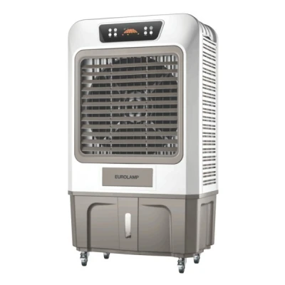 Επαγγελματικό air cooler 120L 480W καφέ-λευκό με τηλεχειριστήριο και LED οθόνη
