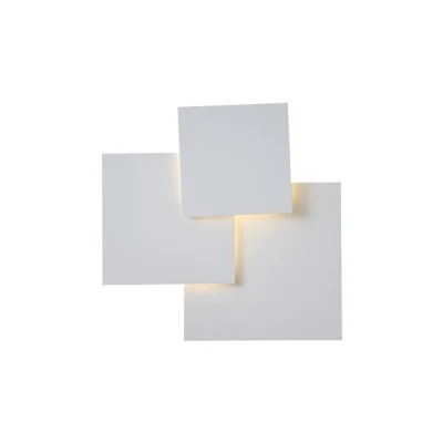 Φωτιστικό τοίχου LED 16W θερμό χρώμα φωτός 3000Κ 1400lm 450X440mm λευκό ARTE ILLUMINA THALIA
