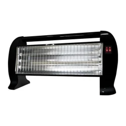 Θερμάστρα χαλαζία 1200W σε μαύρο χρώμα Θερμάστρα χαλαζία 1200W σε μαύρο χρώμα