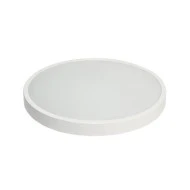 Φωτιστικό πλαφονιέρα LED 24W με διάσταση Φ370xH65mm & δυνατότητα ρύθμισης απόχρωσης φωτός 3CCT 1600lm  λευκό χρώμα