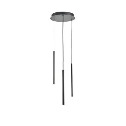 Φωτιστικό αλουμινίου κρεμαστό LED 6W 3000K 600Lm Φ300x1500mm μαύρο ARTE ILLUMINA CASCADE Φωτιστικό αλουμινίου κρεμαστό LED 6W 3000K 600Lm Φ300x1500mm μαύρο ARTE ILLUMINA CASCADE
