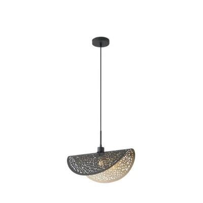 Φωτιστικό Κρεμαστό Μέταλλο Arte Illumina Galilea Μονόφωτο 1xE27 Max 15W 450x250x1680mm Μαύρο-Χρυσό