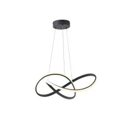 Φωτιστικό κρεμαστό αλουμινίου LED 30W θερμό χρώμα φωτός 3000Κ 2000Lm Φ60mm μαύρο ARTE ILLUMINA VENUS Φωτιστικό κρεμαστό αλουμινίου LED 30W θερμό χρώμα φωτός 3000Κ 2000Lm Φ60mm μαύρο ARTE ILLUMINA VENUS