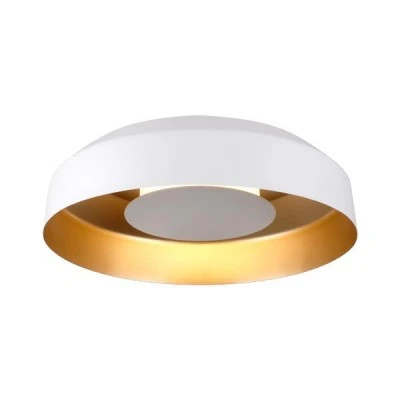 Φωτιστικό πλαφονιέρα LED 20W θερμό χρώμα φωτός 3000K 1482lm διάμετρος Φ400mm λευκό - χρυσό ARTE ILLUMINA STIGMA Φωτιστικό πλαφονιέρα LED 20W θερμό χρώμα φωτός 3000K 1482lm διάμετρος Φ400mm λευκό - χρυσό ARTE ILLUMINA STIGMA
