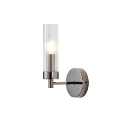 Απλίκα τοίχου από μέταλλο & γυαλί ντουί 1xE14 max 15W 155x100x245mm μαύρο χρώμα ARTE ILLUMINA VINY Απλίκα τοίχου από μέταλλο & γυαλί ντουί 1xE14 max 15W 155x100x245mm μαύρο χρώμα ARTE ILLUMINA VINY