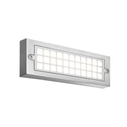Φωτιστικό τοίχου LED 6W 3CCT με επιλογή χρώματος 2700K-6500Κ "SENARIO" PRO σε γκρι χρώμα IP65