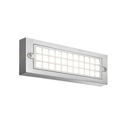Φωτιστικό τοίχου LED 6W 3CCT με επιλογή χρώματος 2700K-6500Κ "SENARIO" PRO σε γκρι χρώμα IP65