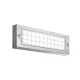 Φωτιστικό τοίχου LED 6W 3CCT με επιλογή χρώματος 2700K-6500Κ "SENARIO" PRO σε γκρι χρώμα IP65