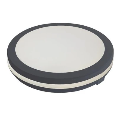 Πλαφονιέρα LED 40W 3600lm Φ40 δυνατότητα επιλογής απόχρωσης φωτός 3CCT γραφίτης ARTE ILLUMINA OBEN