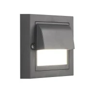 Φωτιστικό τοίχου LED "SENARIO" 6W 3CCT με επιλογή χρώματος 2700K-6500K IP65 γραφίτης