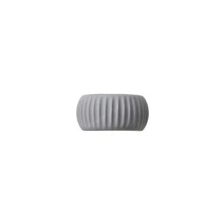 Απλίκα LED επίτοιχη Αrte Illumina Calco 5W θερμό χρώμα φωτός 3000K 450lm 270x130x140mm γκρι χρώμα 