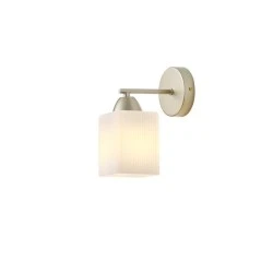 Φωτιστικό τοίχου με ντουί 1xE27 max 60W 180x100x210mm μεταλλικό με γυαλί χρυσό σαμπανιζέ χρώμα ARTE ILLUMINA MADISSON Φωτιστικό τοίχου με ντουί 1xE27 max 60W 180x100x210mm μεταλλικό με γυαλί χρυσό σαμπανιζέ χρώμα ARTE ILLUMINA MADISSON