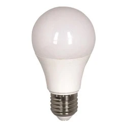 Λάμπα led αχλάδι A60 E27 8.8W 6500k ψυχρό λευκό φως 810lm και δέσμη φωτός 300° με κάλυμμα frost