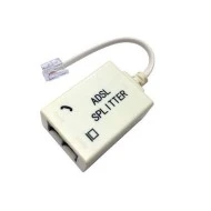 Φίλτρο γραμμής ADSL & SPLITTER λευκό IP20
