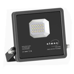 Προβολέας LED SMD SUPER SLIM 20W 12/24V DC ψυχρό λευκό φως 6000k 2200lm στεγανός IP65