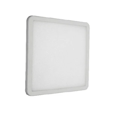 Φωτιστικό οροφής χωνευτό Led slim panel τετράγωνο 9W 6000k ψυχρό λευκό φως 720lm δέσμης 120°