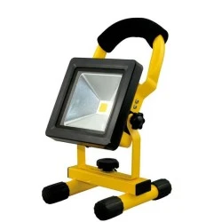 Φορητός επαναφορτιζόμενος προβολέας με 1LED COB 10W 230V 120° 80lm/W 4000k ενδιάμεσο φως Φορητός επαναφορτιζόμενος προβολέας με 1LED COB 10W 230V 120° 80lm/W 4000k ενδιάμεσο φως