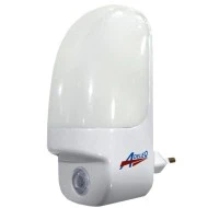 Φωτάκι νυκτός γωνία με φωτοκύτταρο 1W με 5 led λευκό φως