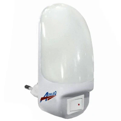 Φωτάκι νυκτός γωνία 1W με 5 led θερμό λευκό φως & διακόπτη Φωτάκι νυκτός γωνία 1W με 5 led θερμό λευκό φως & διακόπτη