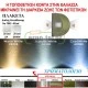 Led φωτιστικό επίτοιχο ημικύκλιο μαύρο 3,3W θερμό φως διπλής κατεύθυνσης 40led 230V στεγανό IP54
